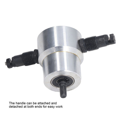 Double Head Sheet Metal Nibbler Cutter Adjustment High Hardness Multifunctional Drill Attachment Metal V1294-YM0523-3111220109111