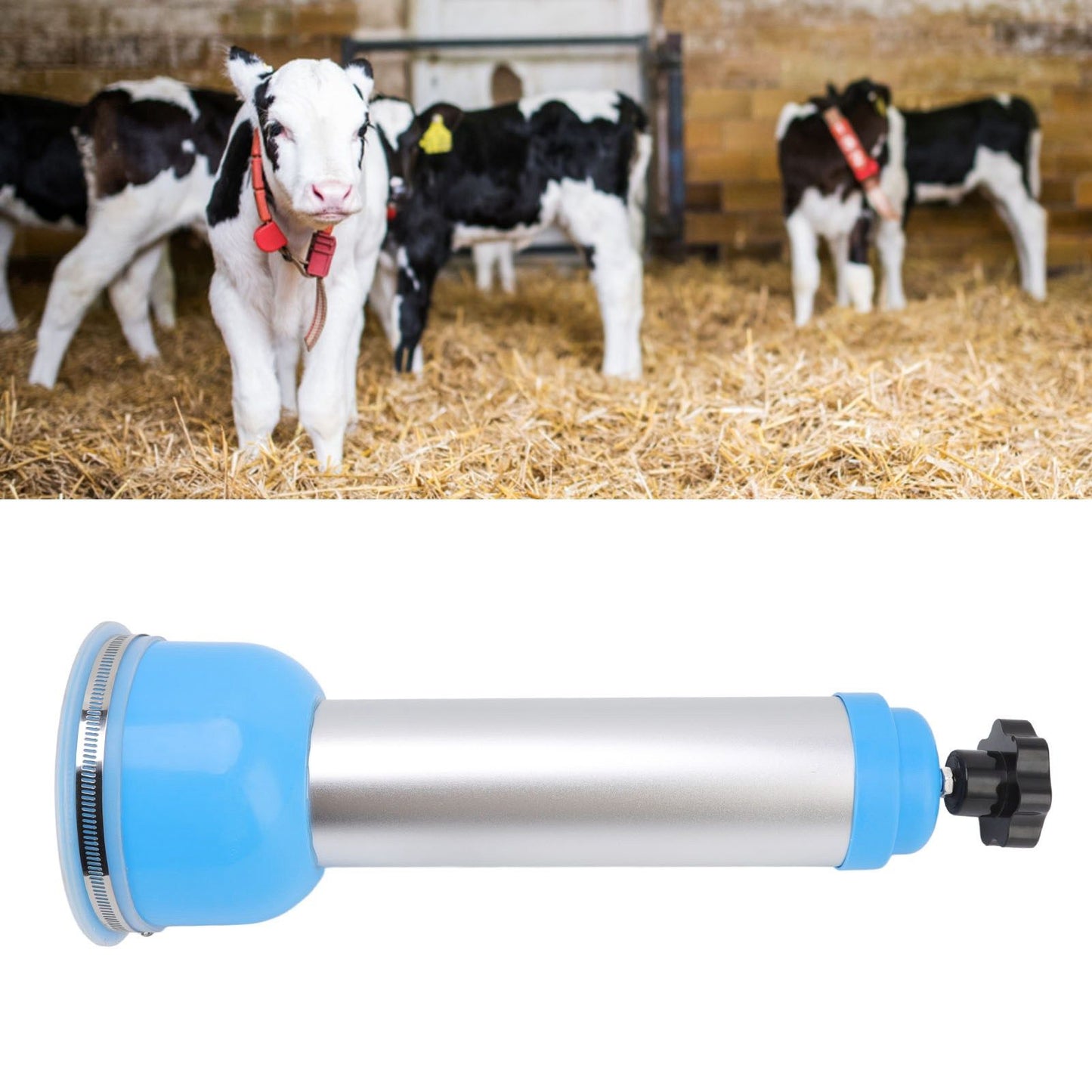 Calf Assisted Breathing Pump Professional Blue Calf Breathing Pump for Home Cattle Farm V1294-YM0523-3111220109411