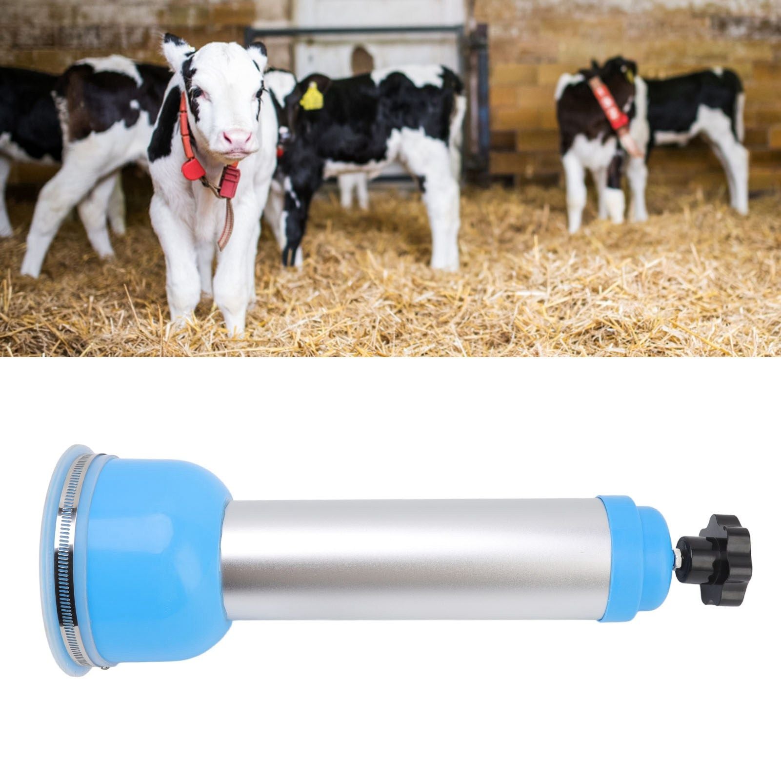 Calf Assisted Breathing Pump Professional Blue Calf Breathing Pump for Home Cattle Farm V1294-YM0523-3111220109411