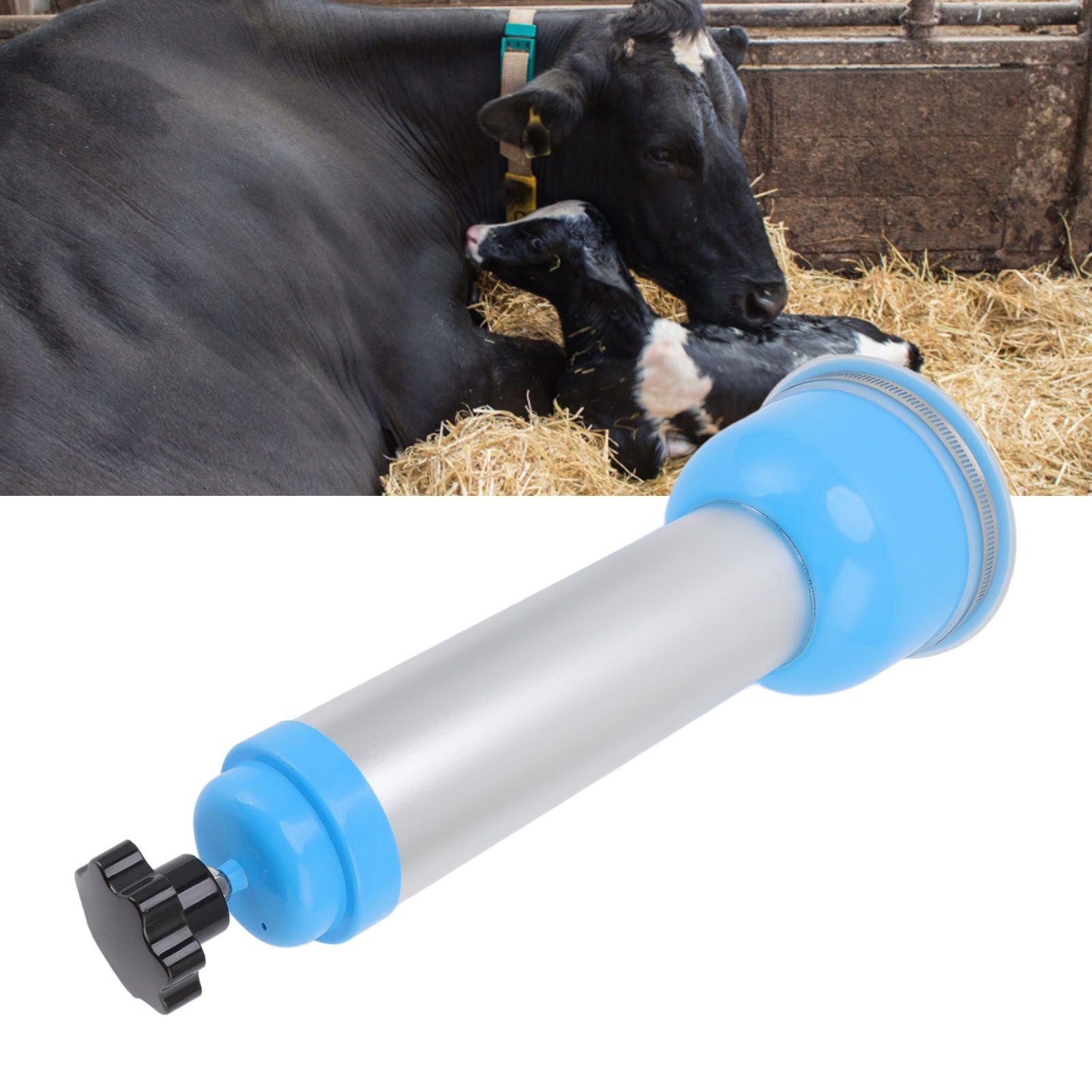 Calf Assisted Breathing Pump Professional Blue Calf Breathing Pump for Home Cattle Farm V1294-YM0523-3111220109411