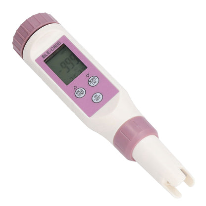 7 in 1 Bluetooth Water Quality Tester Automatically Save Data PH EC ORP Waterproof Salinity Meter for Water V1294-YM0523-3111220110211