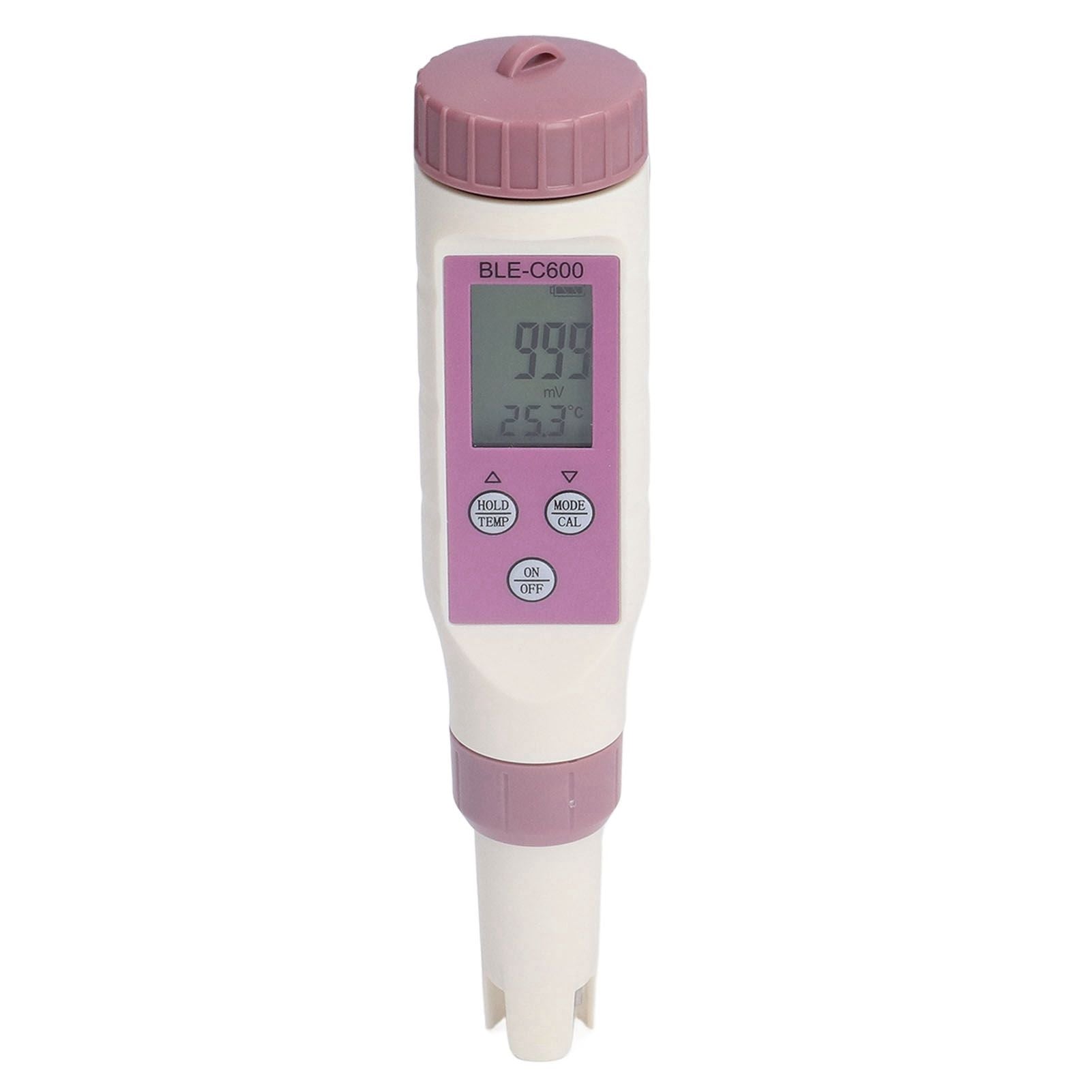 7 in 1 Bluetooth Water Quality Tester Automatically Save Data PH EC ORP Waterproof Salinity Meter for Water V1294-YM0523-3111220110211