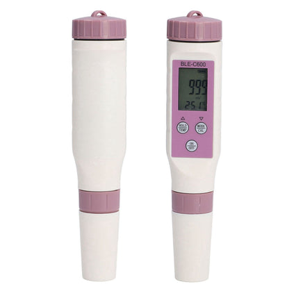 7 in 1 Bluetooth Water Quality Tester Automatically Save Data PH EC ORP Waterproof Salinity Meter for Water V1294-YM0523-3111220110211
