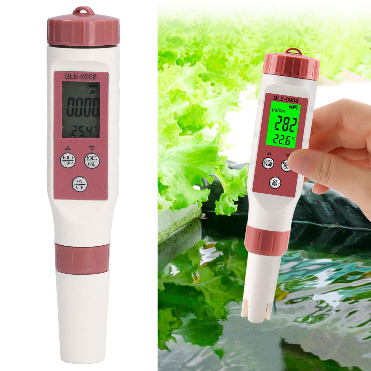Digital Water Quality Meter Automatic Data Saving Simultaneous Display Highly Sensitive Water PH Detector V1294-YM0523-3111220110611