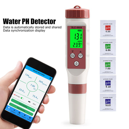 Digital Water Quality Meter Automatic Data Saving Simultaneous Display Highly Sensitive Water PH Detector V1294-YM0523-3111220110611