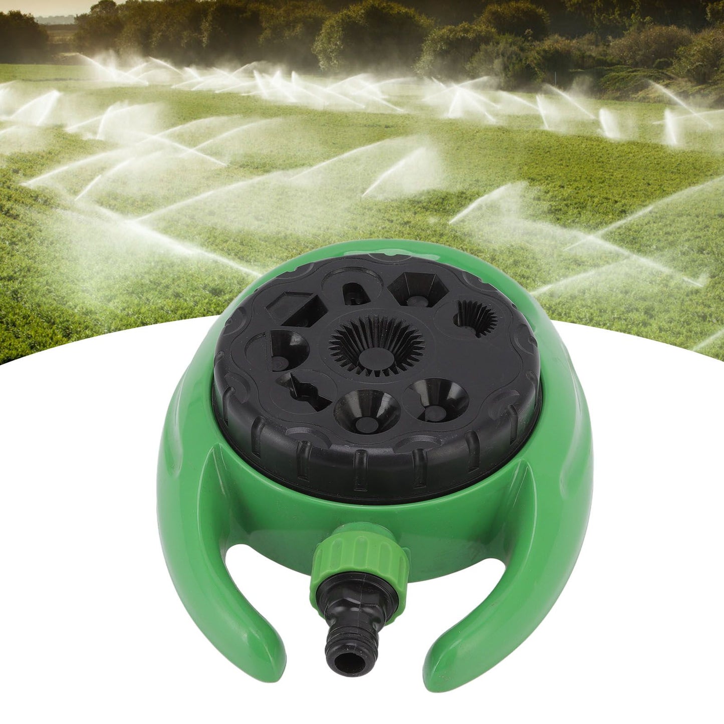 Water Sprinkler Multifunction Lightweight Lawn Sprinkler with 8 Sprinkling Modes for Garden Irrigation V1294-YM0523-3111220110911