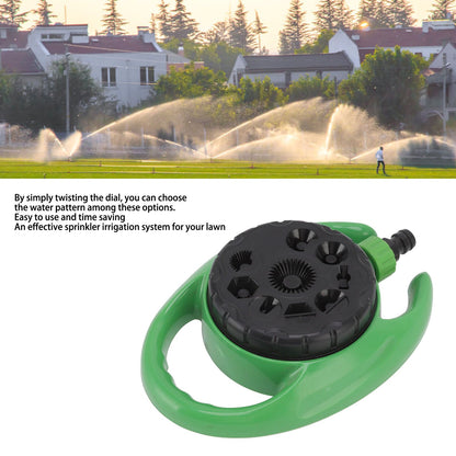 Water Sprinkler Multifunction Lightweight Lawn Sprinkler with 8 Sprinkling Modes for Garden Irrigation V1294-YM0523-3111220110911