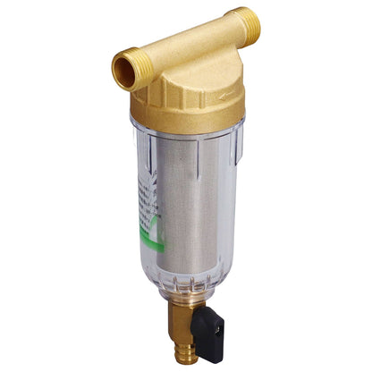 Water System Prefilter G1/2 Male Thread Detachable High Density Sediment Pipe Filter for Automatic Water V1294-YM0523-3111220111111