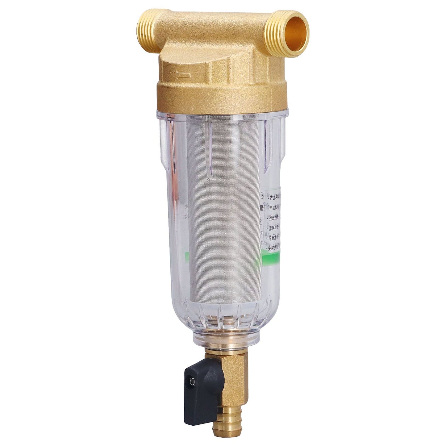 Water System Prefilter G1/2 Male Thread Detachable High Density Sediment Pipe Filter for Automatic Water V1294-YM0523-3111220111111