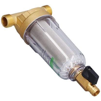 Water System Prefilter G1/2 Male Thread Detachable High Density Sediment Pipe Filter for Automatic Water V1294-YM0523-3111220111111