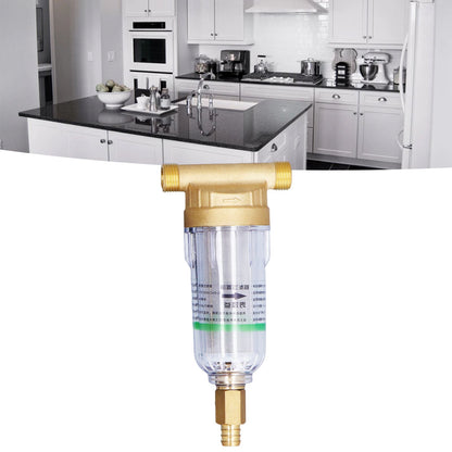 Water System Prefilter G1/2 Male Thread Detachable High Density Sediment Pipe Filter for Automatic Water V1294-YM0523-3111220111111