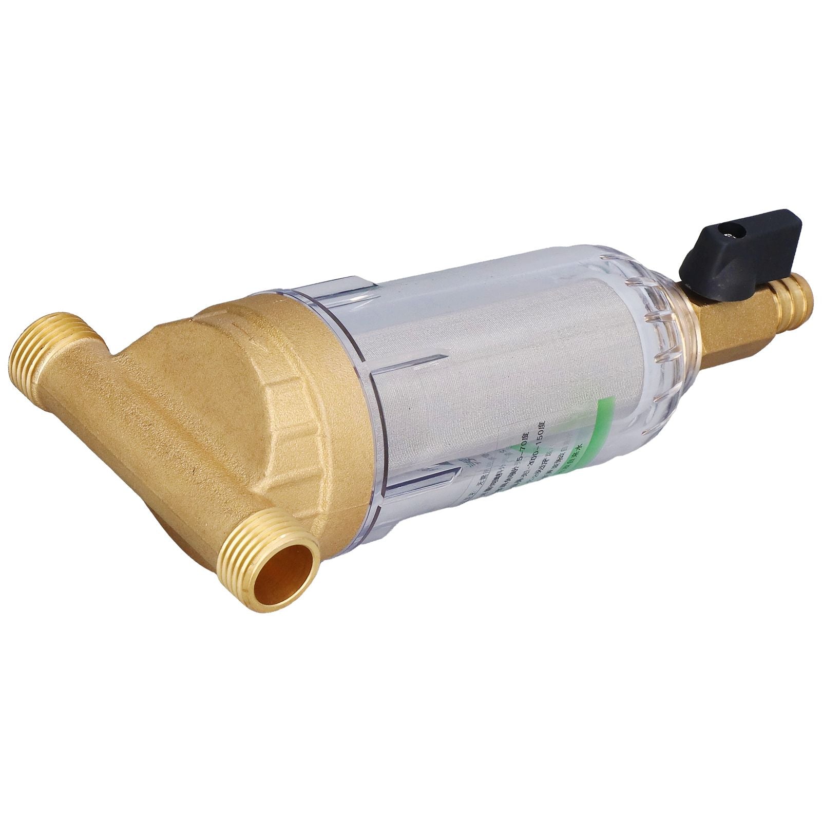 Water System Prefilter G1/2 Male Thread Detachable High Density Sediment Pipe Filter for Automatic Water V1294-YM0523-3111220111111