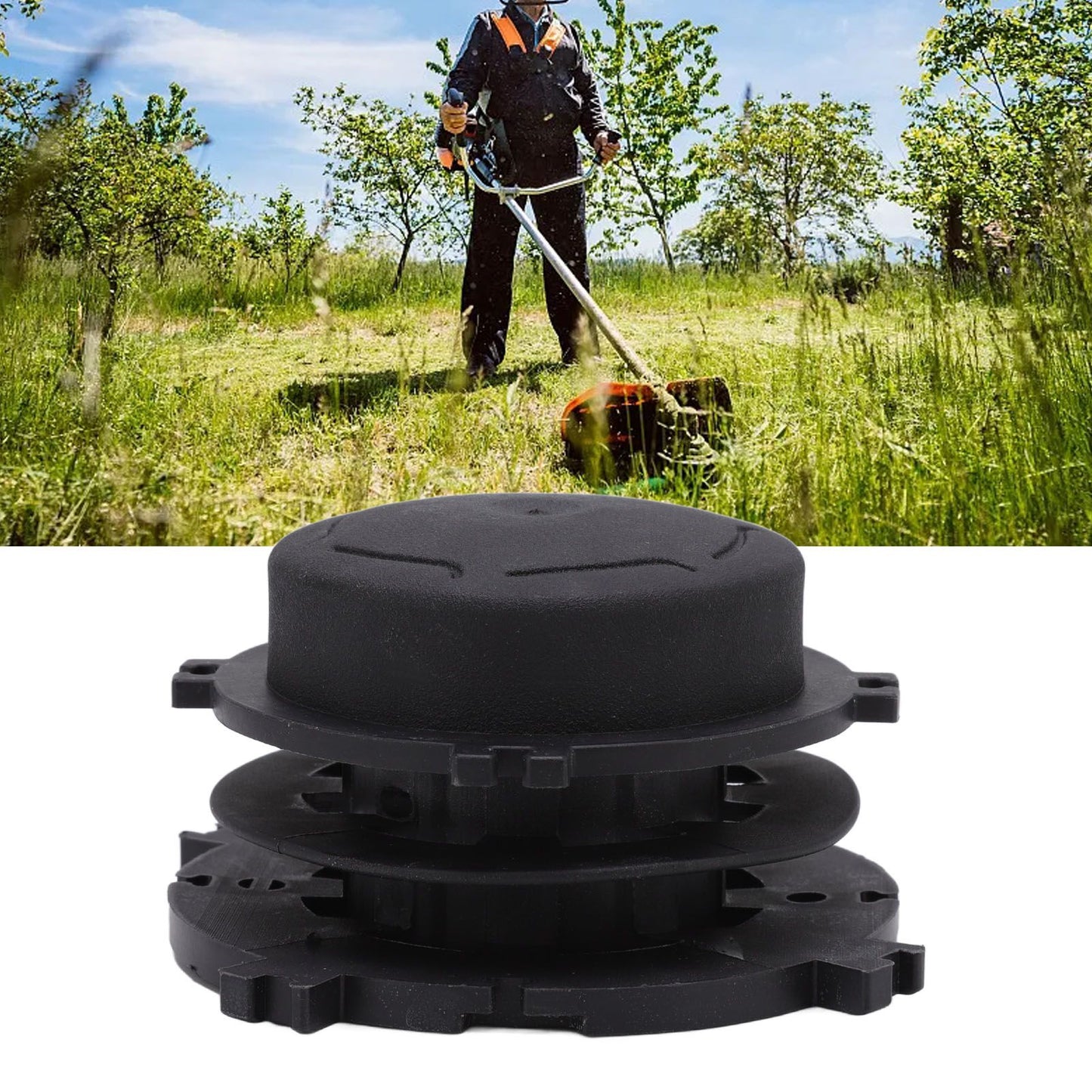 Grass Trimmer Head Spool Professional Stable Wear Resistant Accessories for Brushcutter V1294-YM0523-3111220111711