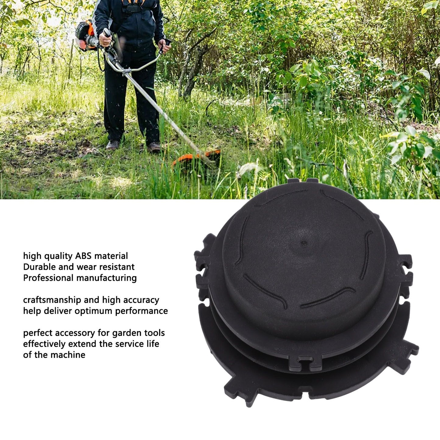 Grass Trimmer Head Spool Professional Stable Wear Resistant Accessories for Brushcutter V1294-YM0523-3111220111711