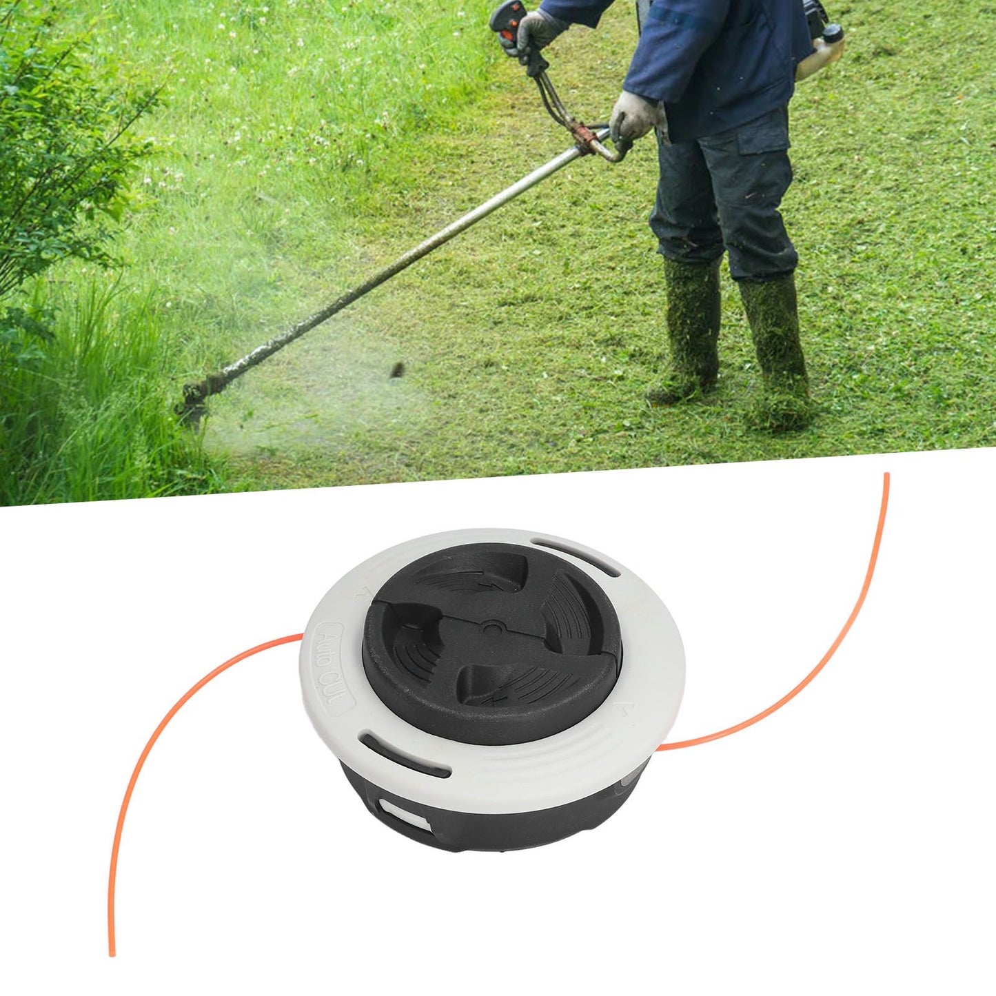 C26-2 Trimmer Head Replacement for Stihl FS55 FS56 Trimmer Weedeater Garden Tools Accessory 4002-710-2169 V1294-YM0523-3111220112211