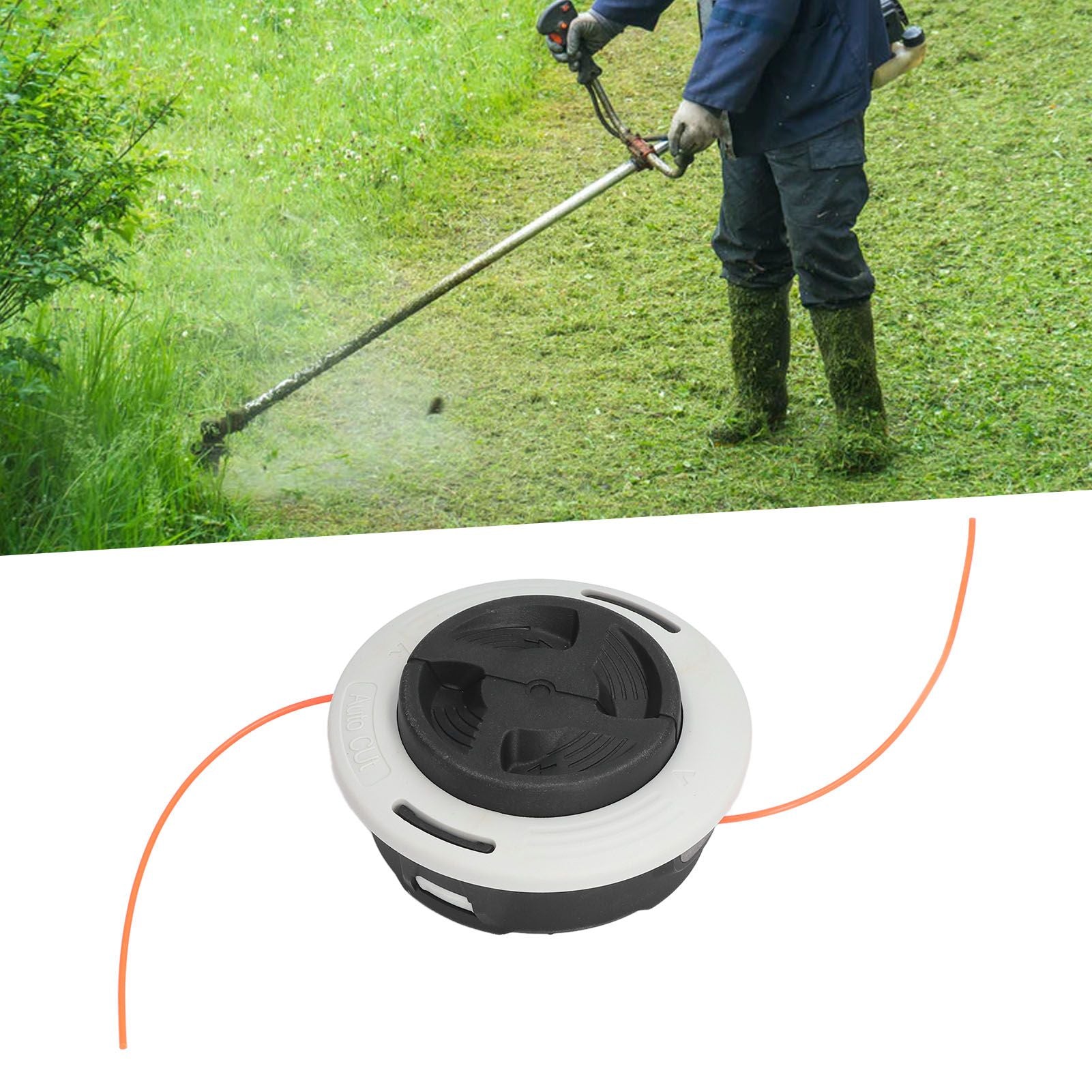 C26-2 Trimmer Head Replacement for Stihl FS55 FS56 Trimmer Weedeater Garden Tools Accessory 4002-710-2169 V1294-YM0523-3111220112211