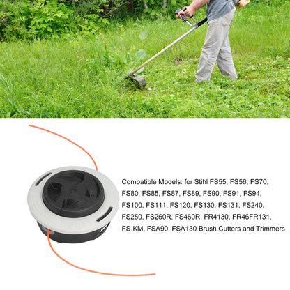 C26-2 Trimmer Head Replacement for Stihl FS55 FS56 Trimmer Weedeater Garden Tools Accessory 4002-710-2169 V1294-YM0523-3111220112211