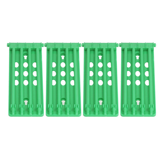 4Pcs Pigeon Leg Ring Stand 4 Column Design Large Capacity Wall Mounted Safe Durable Plastic Parrot Leg Ring V1294-YM0523-3111220112311