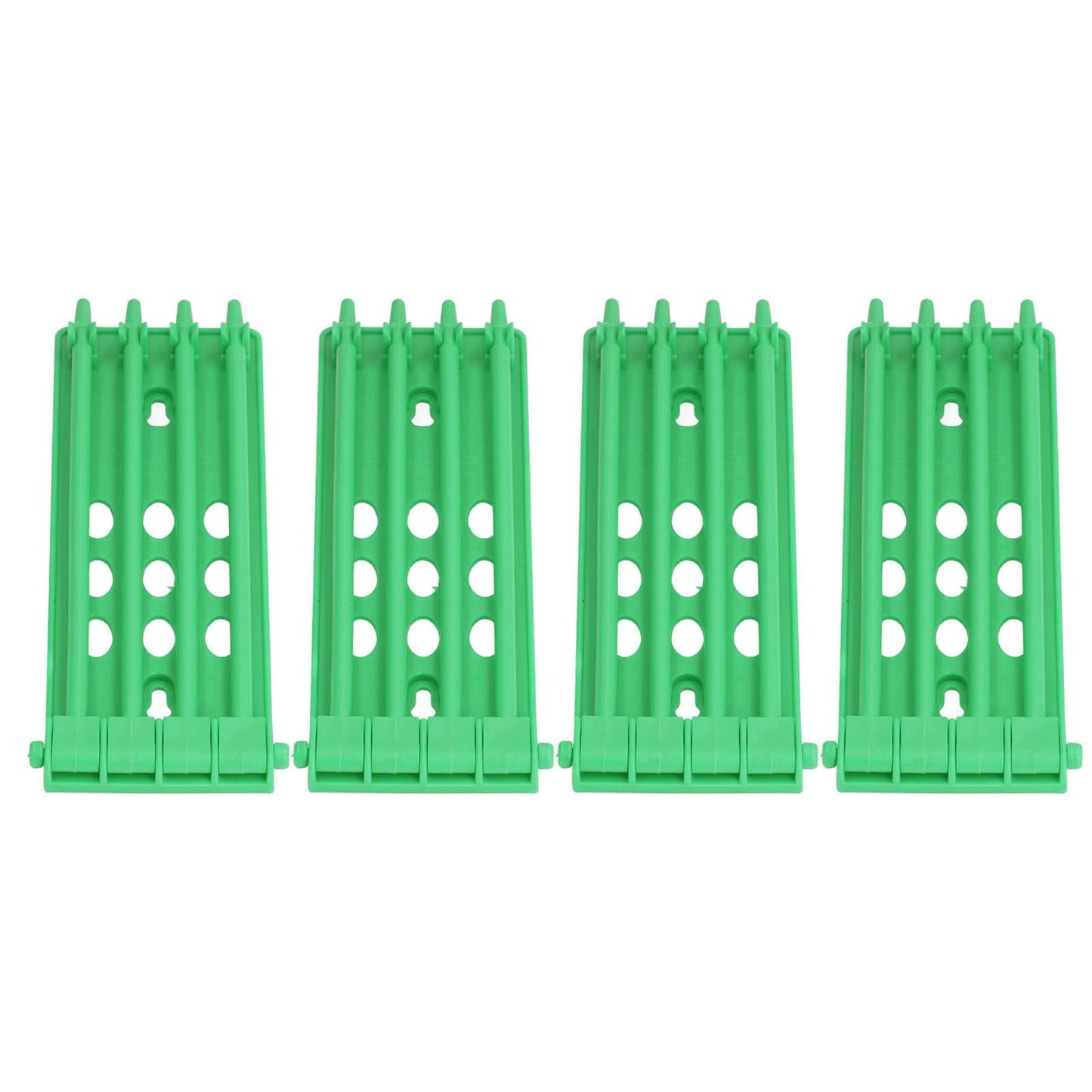 4Pcs Pigeon Leg Ring Stand 4 Column Design Large Capacity Wall Mounted Safe Durable Plastic Parrot Leg Ring V1294-YM0523-3111220112311