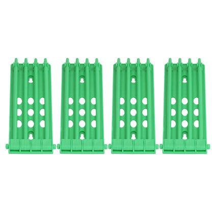 4Pcs Pigeon Leg Ring Stand 4 Column Design Large Capacity Wall Mounted Safe Durable Plastic Parrot Leg Ring V1294-YM0523-3111220112311