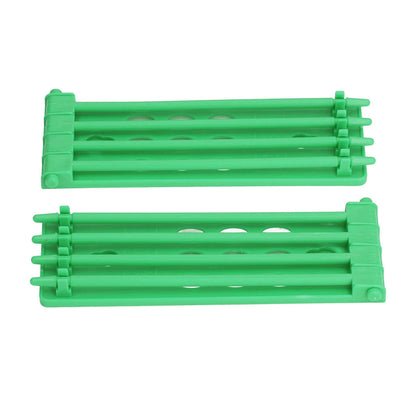 4Pcs Pigeon Leg Ring Stand 4 Column Design Large Capacity Wall Mounted Safe Durable Plastic Parrot Leg Ring V1294-YM0523-3111220112311