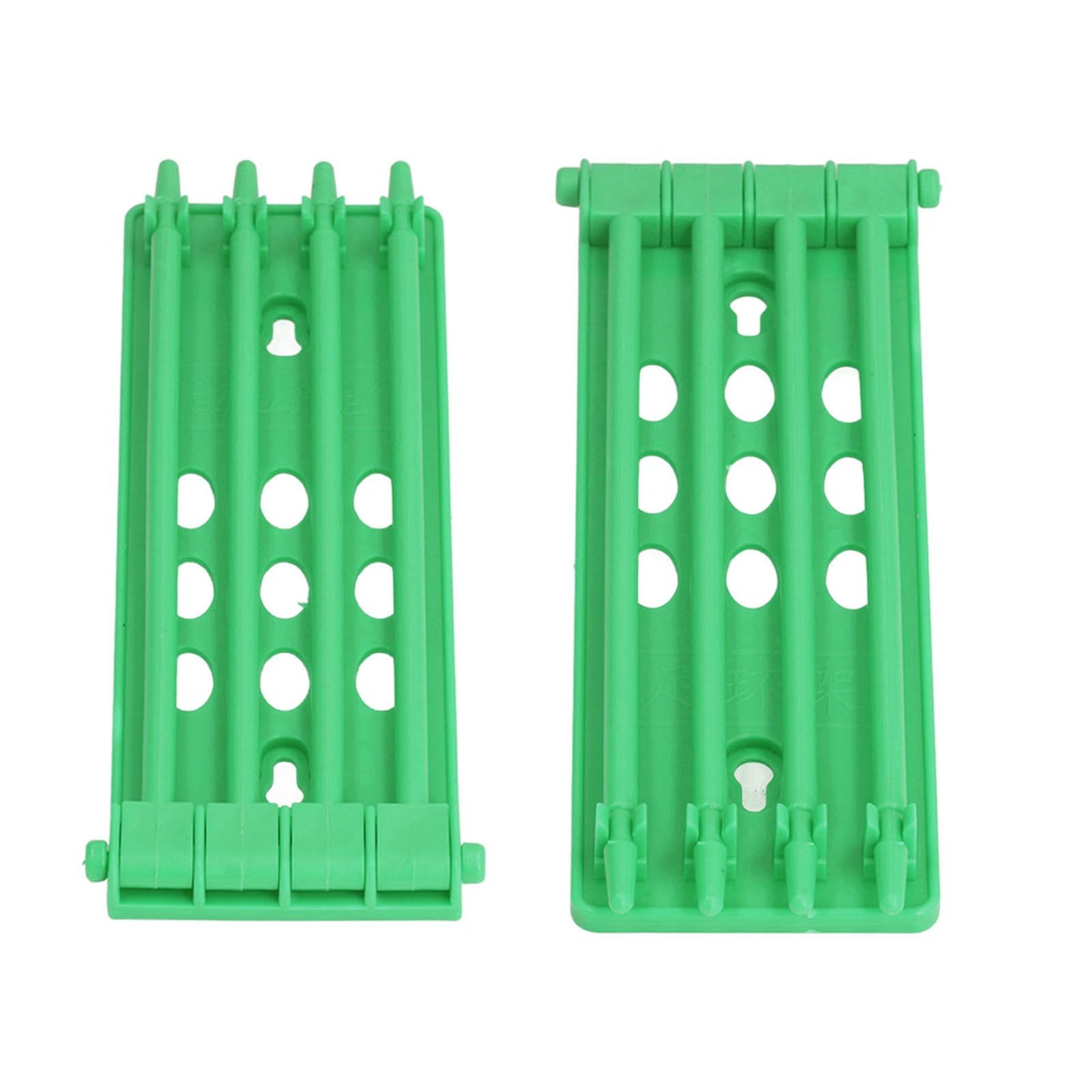 4Pcs Pigeon Leg Ring Stand 4 Column Design Large Capacity Wall Mounted Safe Durable Plastic Parrot Leg Ring V1294-YM0523-3111220112311