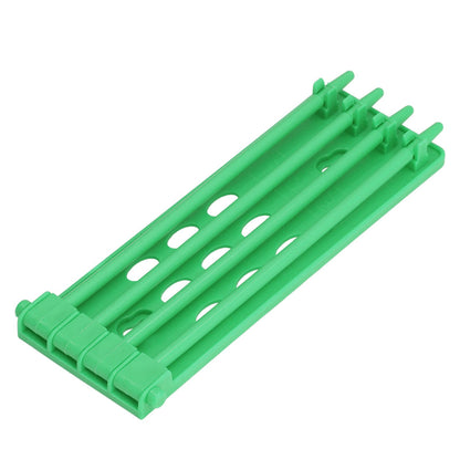 4Pcs Pigeon Leg Ring Stand 4 Column Design Large Capacity Wall Mounted Safe Durable Plastic Parrot Leg Ring V1294-YM0523-3111220112311