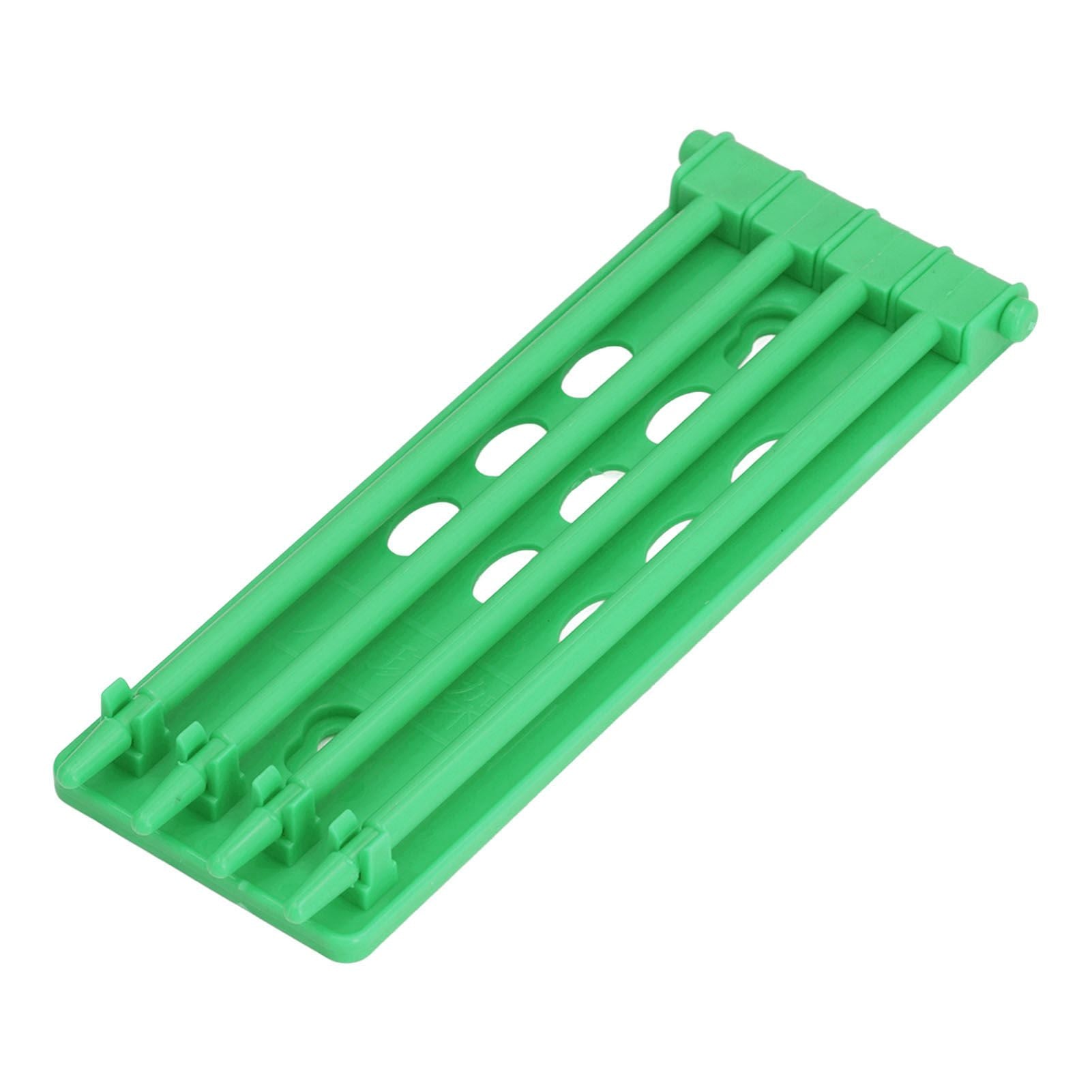 4Pcs Pigeon Leg Ring Stand 4 Column Design Large Capacity Wall Mounted Safe Durable Plastic Parrot Leg Ring V1294-YM0523-3111220112311