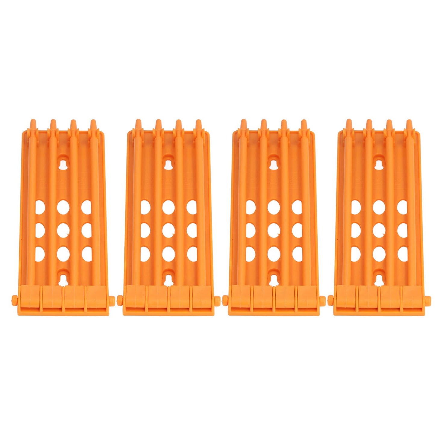 4Pcs Pigeon Leg Ring Stand 4 Column Design Large Capacity Wall Mounted Safe Durable Plastic Parrot Leg Ring V1294-YM0523-3111220112312