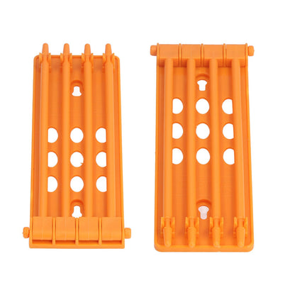 4Pcs Pigeon Leg Ring Stand 4 Column Design Large Capacity Wall Mounted Safe Durable Plastic Parrot Leg Ring V1294-YM0523-3111220112312