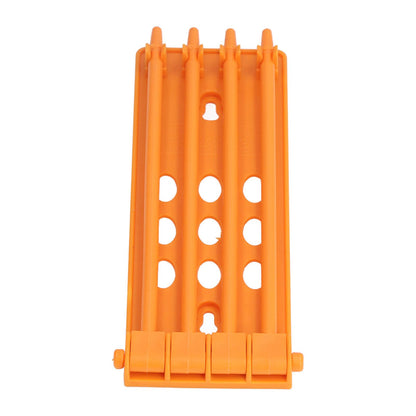 4Pcs Pigeon Leg Ring Stand 4 Column Design Large Capacity Wall Mounted Safe Durable Plastic Parrot Leg Ring V1294-YM0523-3111220112312