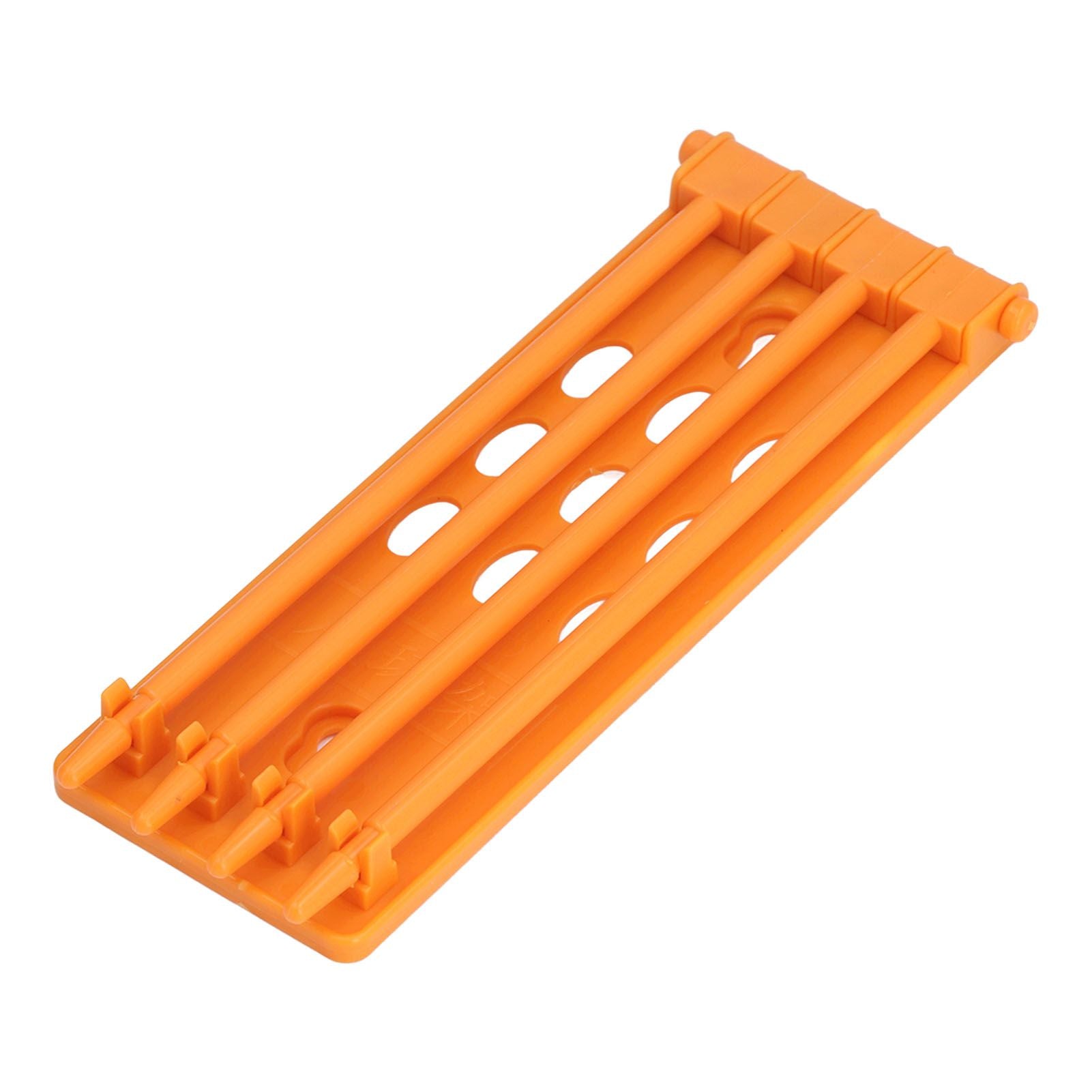 4Pcs Pigeon Leg Ring Stand 4 Column Design Large Capacity Wall Mounted Safe Durable Plastic Parrot Leg Ring V1294-YM0523-3111220112312