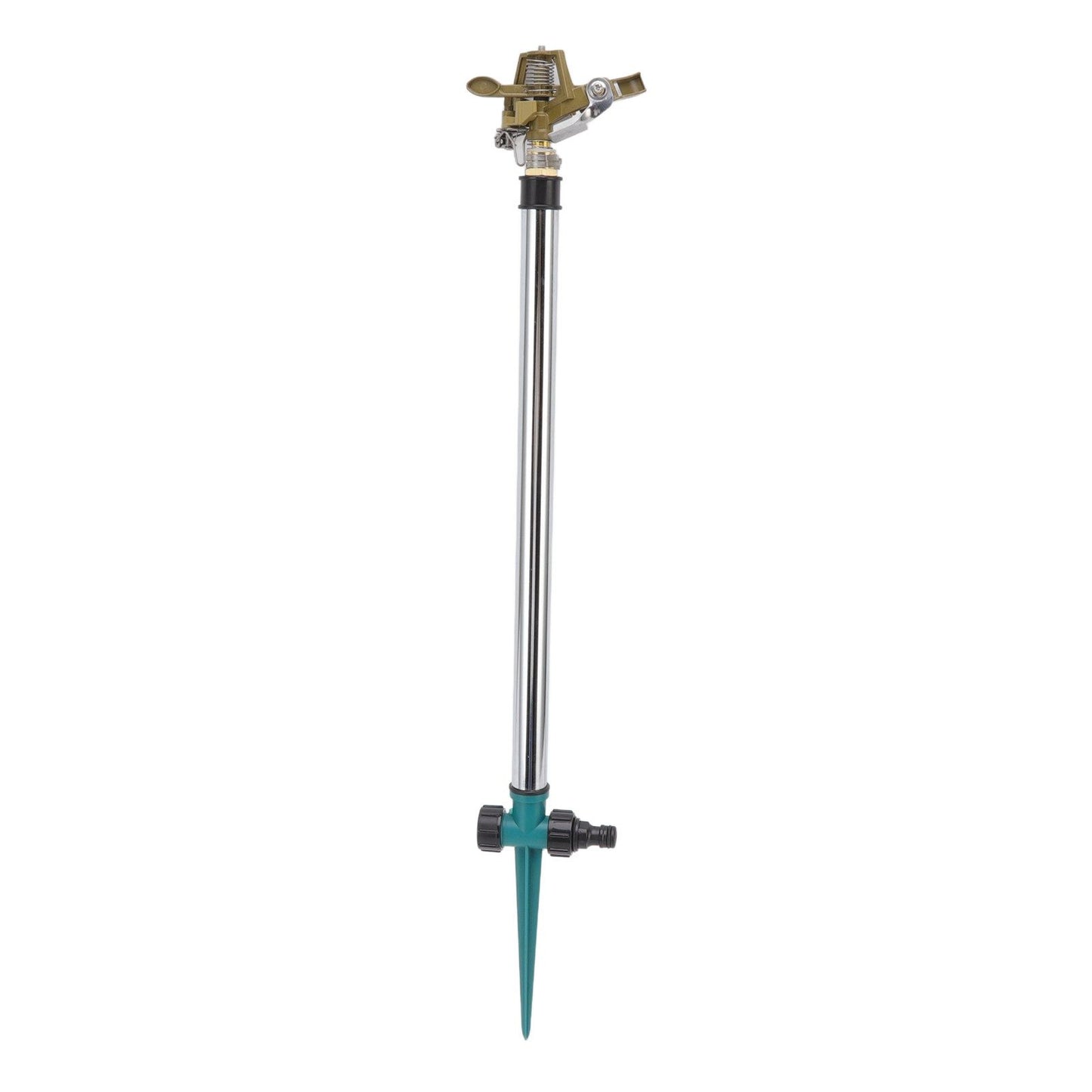 Garden Sprinkler Automatic 360 Degree Rotating 2 Modes Adjustable Zinc Alloy Lawn Sprinkler for Gardens V1294-YM0523-3111220113011