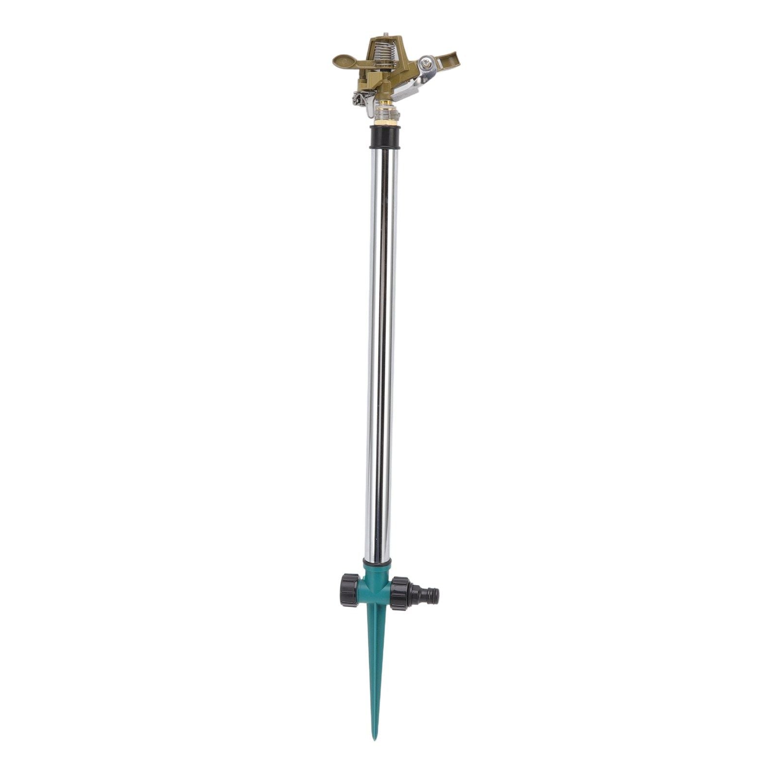 Garden Sprinkler Automatic 360 Degree Rotating 2 Modes Adjustable Zinc Alloy Lawn Sprinkler for Gardens V1294-YM0523-3111220113011