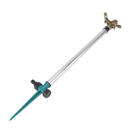 Garden Sprinkler Automatic 360 Degree Rotating 2 Modes Adjustable Zinc Alloy Lawn Sprinkler for Gardens V1294-YM0523-3111220113011