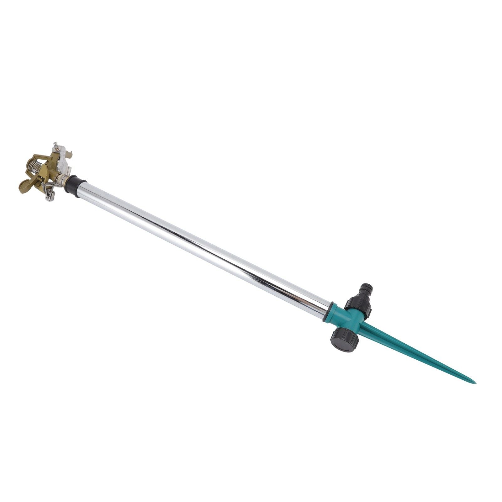 Garden Sprinkler Automatic 360 Degree Rotating 2 Modes Adjustable Zinc Alloy Lawn Sprinkler for Gardens V1294-YM0523-3111220113011
