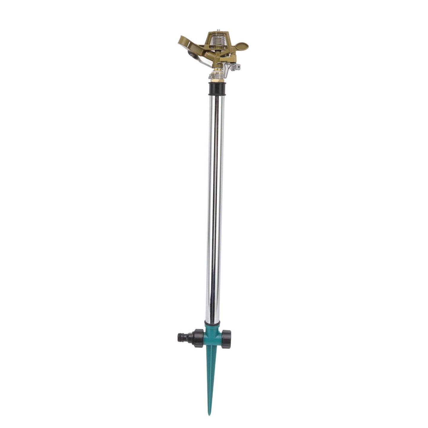 Garden Sprinkler Automatic 360 Degree Rotating 2 Modes Adjustable Zinc Alloy Lawn Sprinkler for Gardens V1294-YM0523-3111220113011