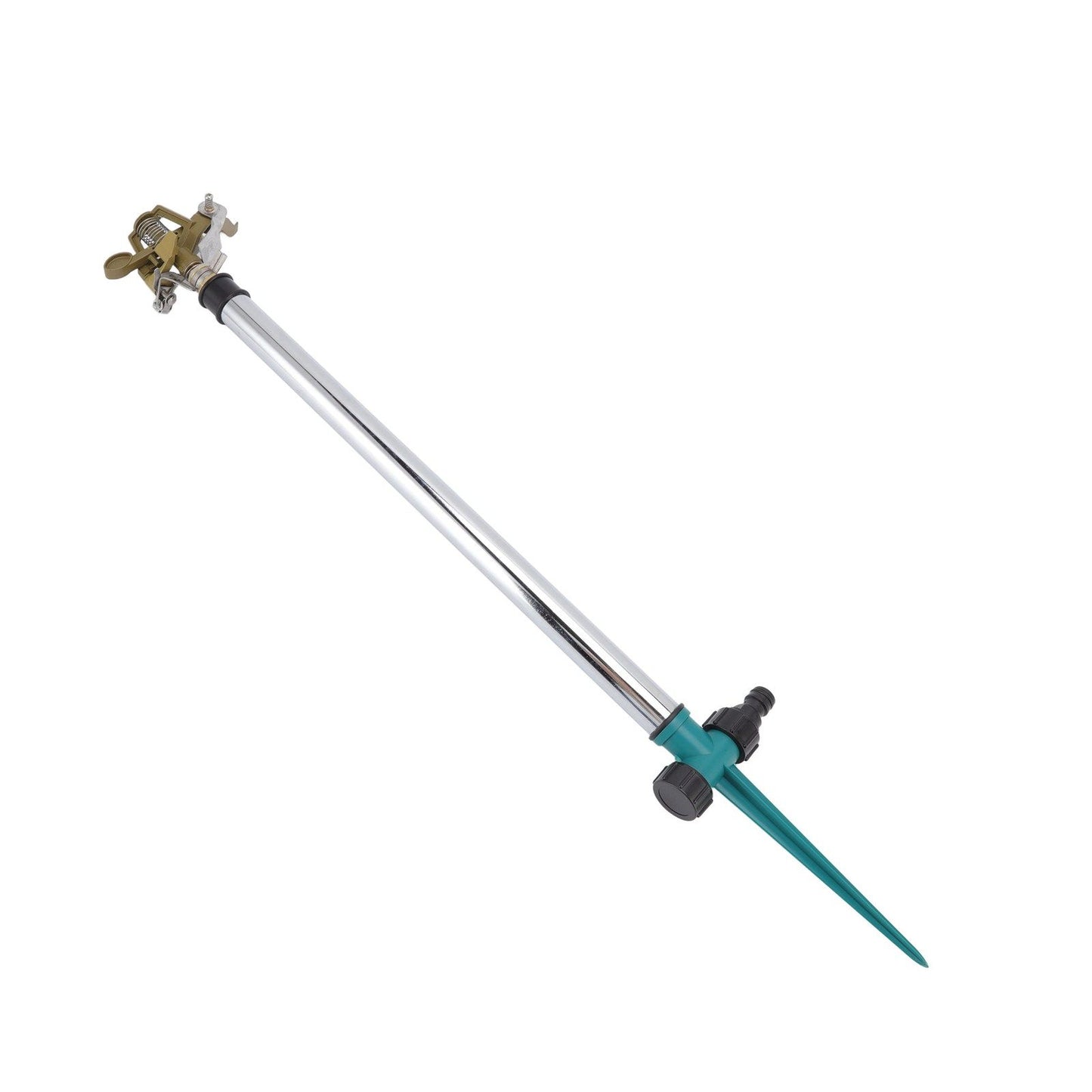 Garden Sprinkler Automatic 360 Degree Rotating 2 Modes Adjustable Zinc Alloy Lawn Sprinkler for Gardens V1294-YM0523-3111220113011