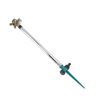 Garden Sprinkler Automatic 360 Degree Rotating 2 Modes Adjustable Zinc Alloy Lawn Sprinkler for Gardens V1294-YM0523-3111220113011
