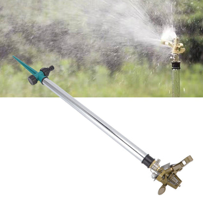 Garden Sprinkler Automatic 360 Degree Rotating 2 Modes Adjustable Zinc Alloy Lawn Sprinkler for Gardens V1294-YM0523-3111220113011