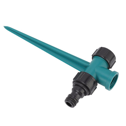 Garden Sprinkler Automatic 360 Degree Rotating 2 Modes Adjustable Zinc Alloy Lawn Sprinkler for Gardens V1294-YM0523-3111220113011