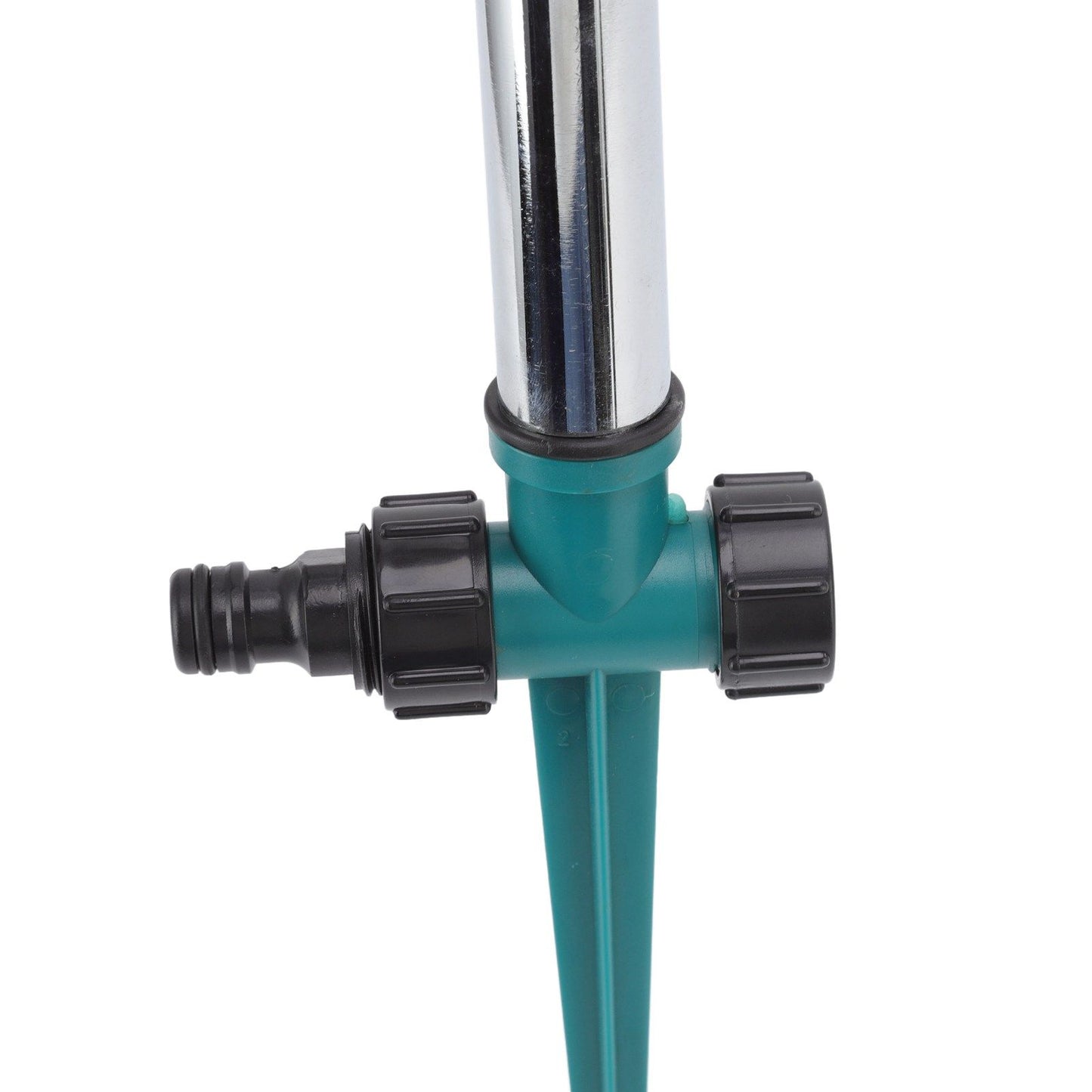 Garden Sprinkler Automatic 360 Degree Rotating 2 Modes Adjustable Zinc Alloy Lawn Sprinkler for Gardens V1294-YM0523-3111220113011
