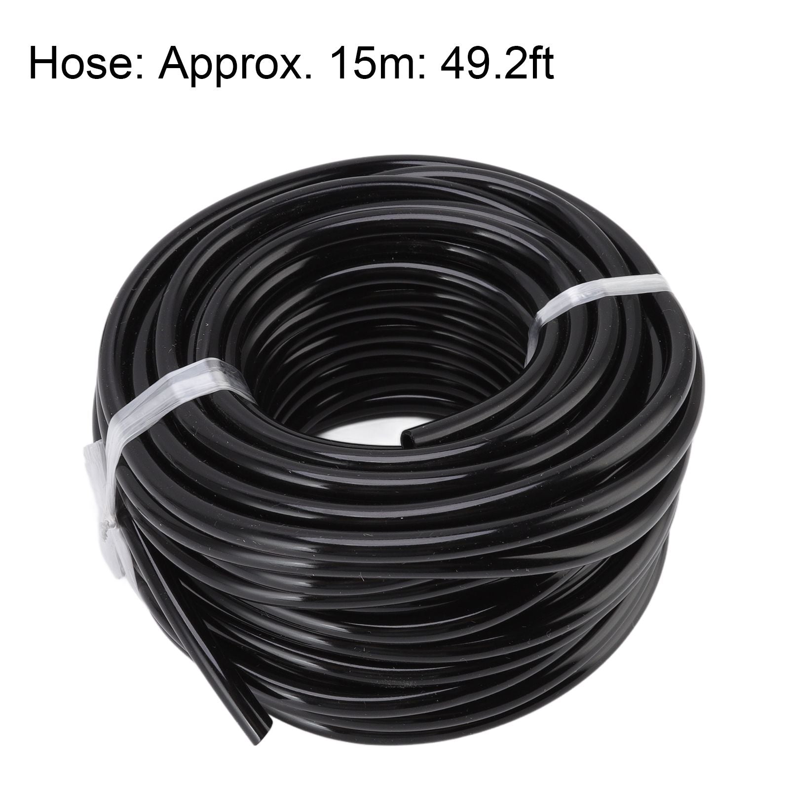 49.2ft Drip Irrigation Kit Adjustable Automatic Atomizing Watering System for Potted Plants Garden Greenhouse V1294-YM0523-3111220113711