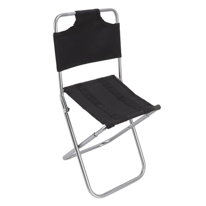 Folding Chair Breathable Fabric Portable Small Backrest Fishing Chair for Camping Barbecue Backpacking V1294-YM0523-3111220114311