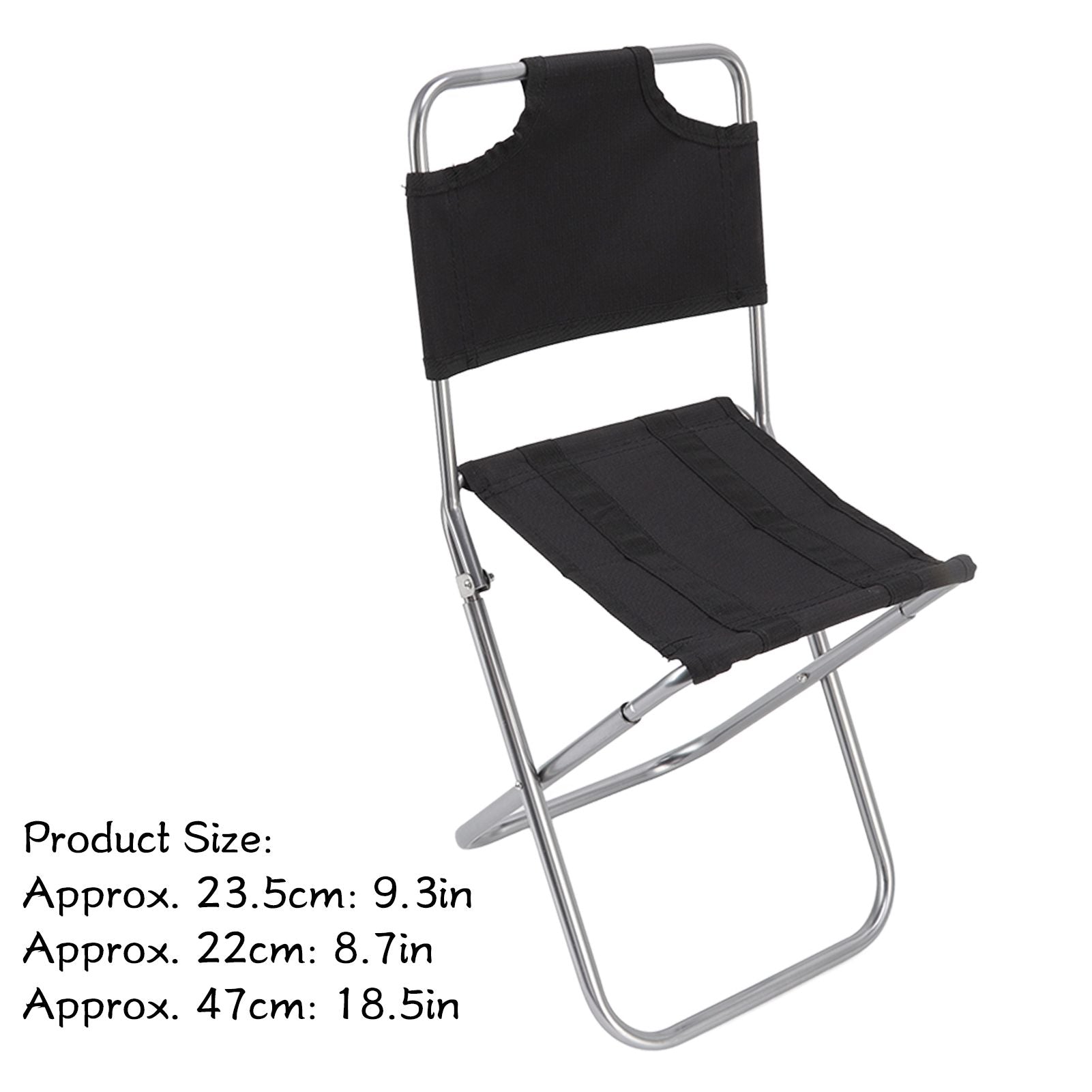 Folding Chair Breathable Fabric Portable Small Backrest Fishing Chair for Camping Barbecue Backpacking V1294-YM0523-3111220114311