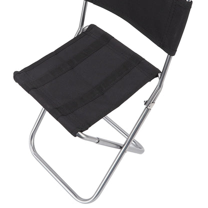 Folding Chair Breathable Fabric Portable Small Backrest Fishing Chair for Camping Barbecue Backpacking V1294-YM0523-3111220114311