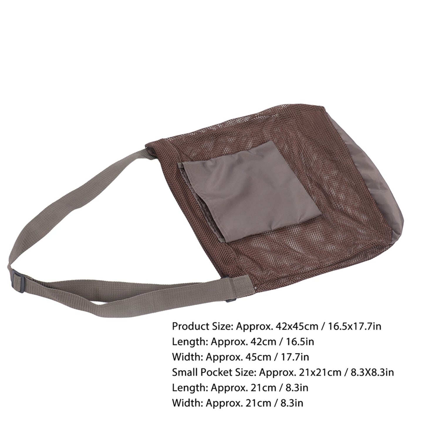 Orchard Fruit Picking Bag Mushroom Hunting Foraging Storage Pouch Large Capacity Foldable Shopping Bag V1294-YM0523-3111220114711