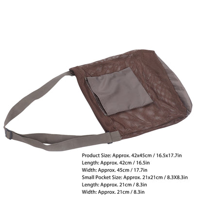 Orchard Fruit Picking Bag Mushroom Hunting Foraging Storage Pouch Large Capacity Foldable Shopping Bag V1294-YM0523-3111220114711
