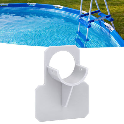 Swimming Pool Pipe Holders Above Ground Pool Hose Support Brackets with Cable Tie and Tape for Hot Tub Gray V1294-YM0523-3111220115712