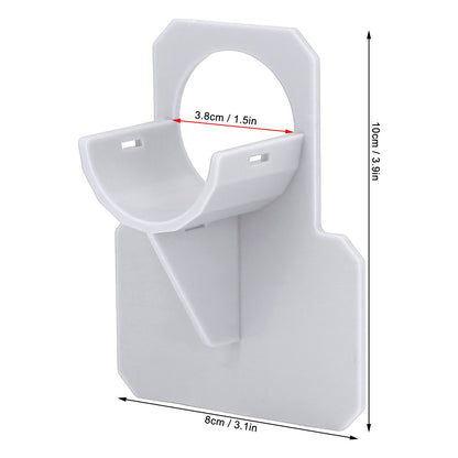 Swimming Pool Pipe Holders Above Ground Pool Hose Support Brackets with Cable Tie and Tape for Hot Tub Gray V1294-YM0523-3111220115712
